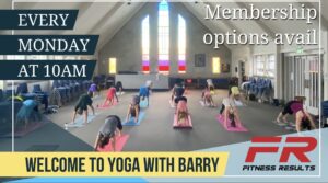 Join Barry every Monday at 10am for Ashtanga Yoga 